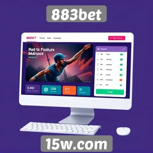 Análise da interface do usuário do site 883bet